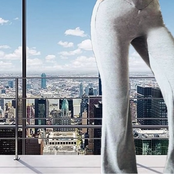 Women’s PETITE Solid Flare Leg Pants *NEW* - Picture 4 of 6